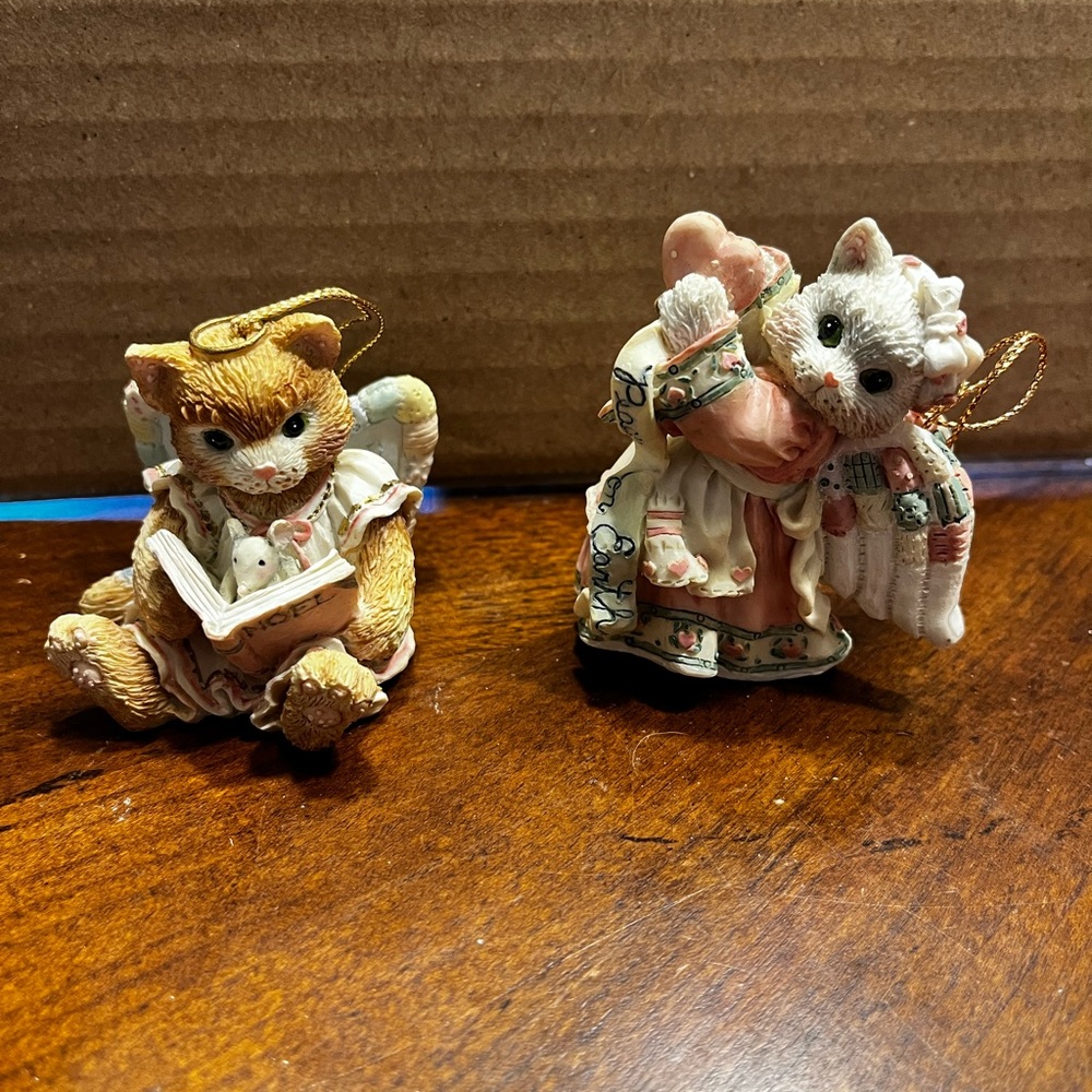Calico Kittens Christmas Ornaments
